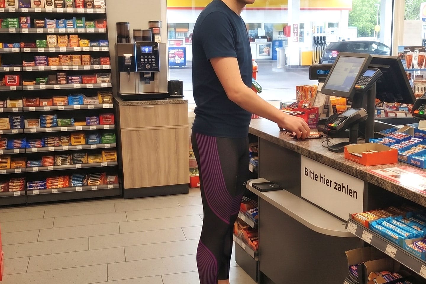 in Leggings tanken