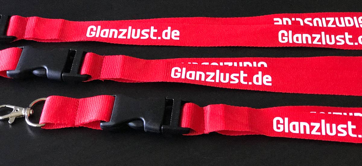 Glanzlust.de Schlüsselband