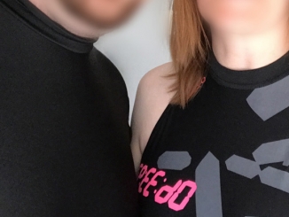 Katy und Manuel in Lycra