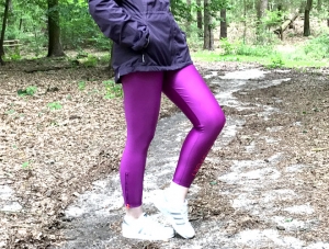 Katy in Stellasport Disco Tights im Wald