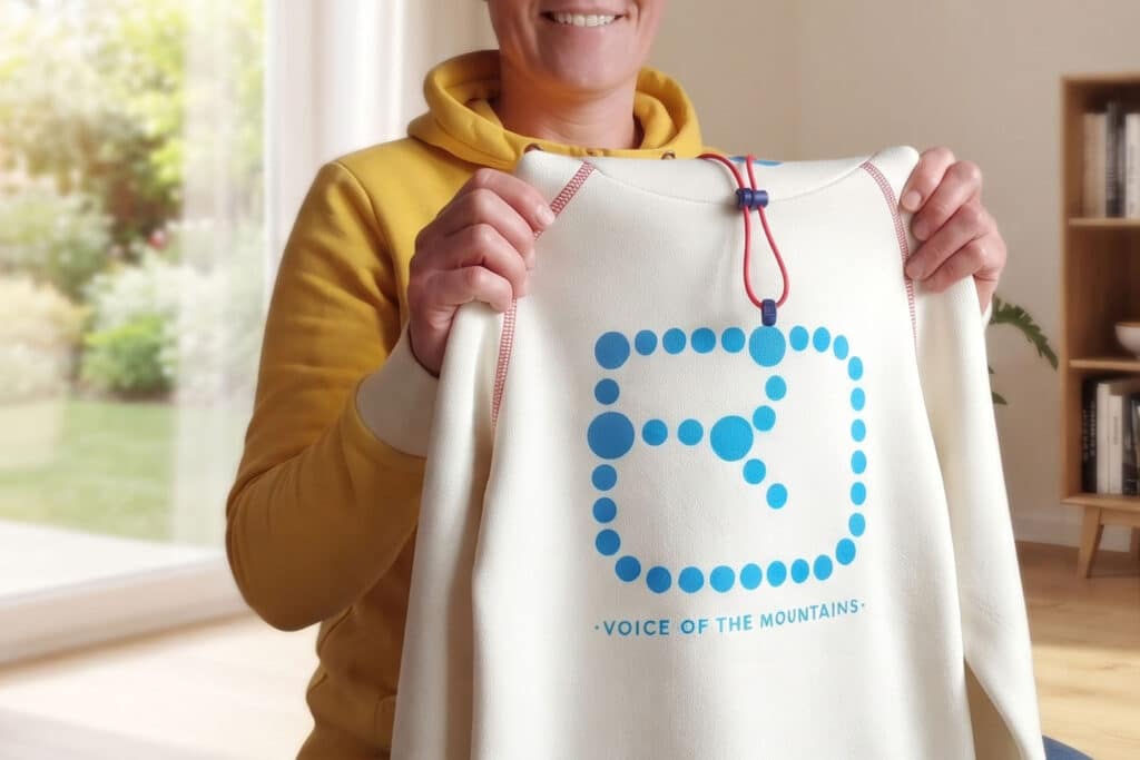 neu gekauften Hoody zeigen