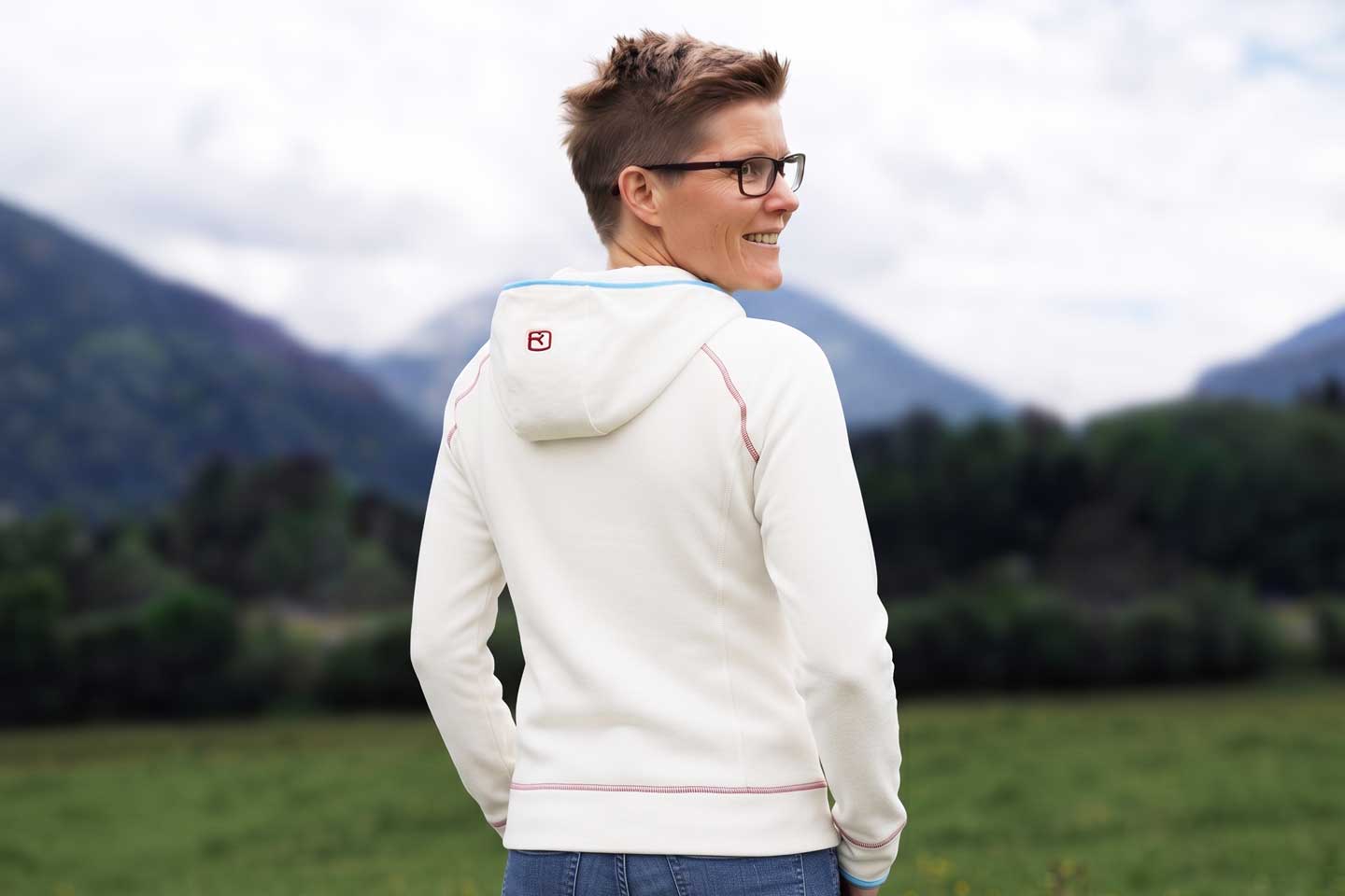 Ortovox Hoody von hinten