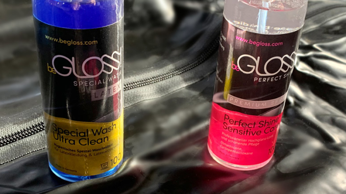begloss Flaschen begloss Flaschen Special Wash und Perfect Shine