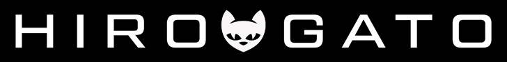 Hirogato Banner mit Firmenlogo