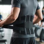 Neopren Rückenstütze - Fitnesscenter